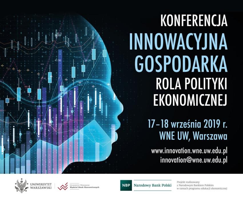 Konferencja "Innowacyjna gospodarka. Rola polityki ekonomicznej" 2019