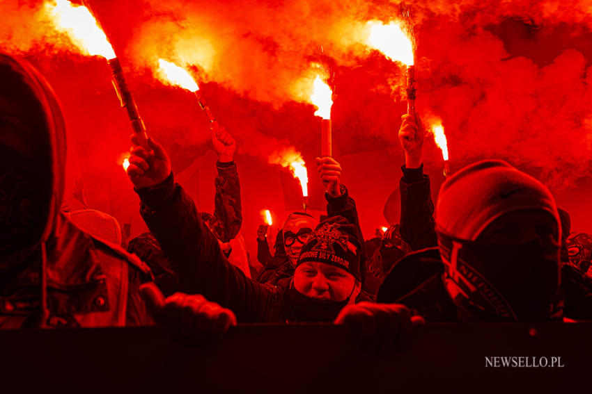 Marsz Niepodległości w Warszawie