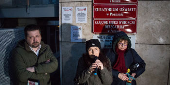 3 Tezy: Wolna Szkoła, Wolni Ludzie, Wolna Polska - protest w Poznaniu