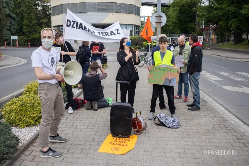 Extinction Rebellion - protest we Wrocławiu