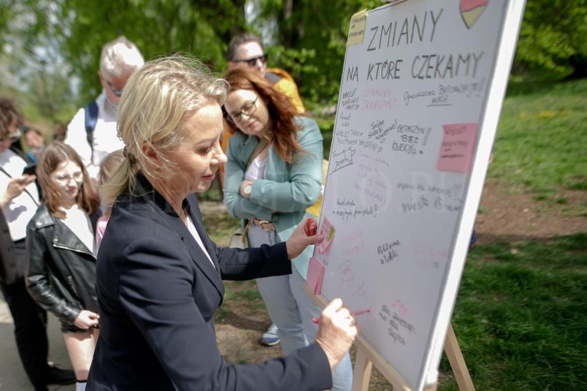 Joanna Mucha poparła Izabelę Bodnar we Wrocławiu