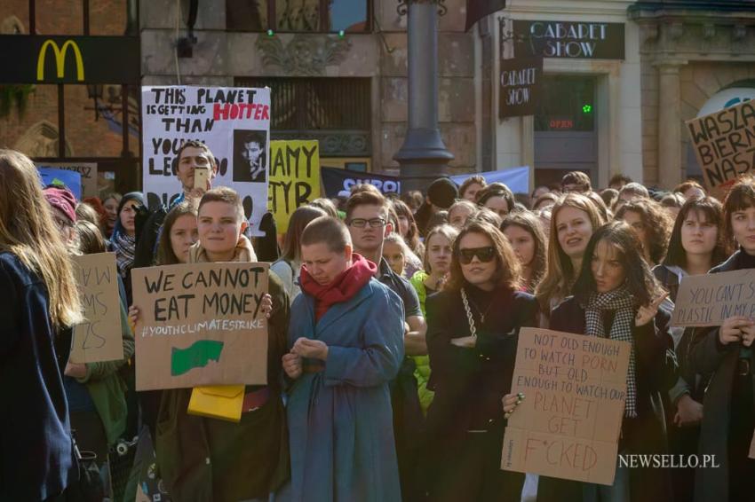 Młodzieżowy Strajk Klimatyczny we Wroclawiu