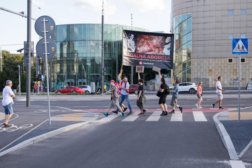 „Aborcja TAK” - manifestacja w Poznaniu