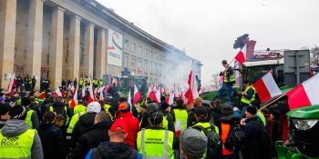 Protest rolników we Wrocławiu