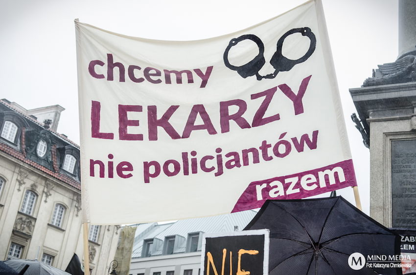 Czarny Poniedziałek w Warszawie