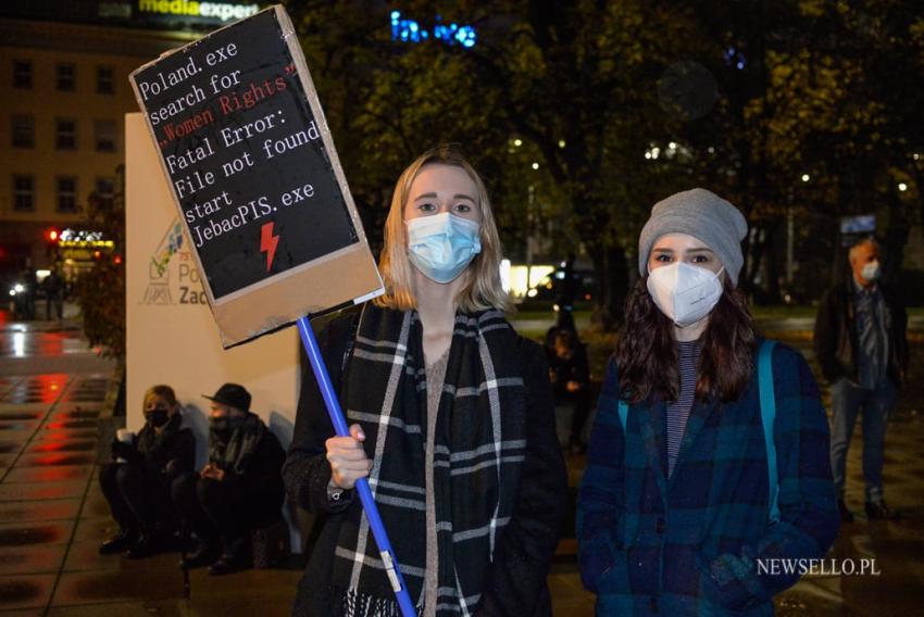 Strajk Kobiet: Walka Trwa - manifestacja w Szczecinie