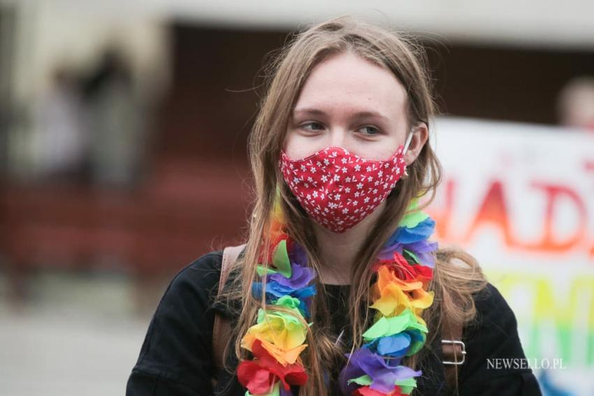 Protest przeciwko "Karcie Nienawiści" we Wrocławiu