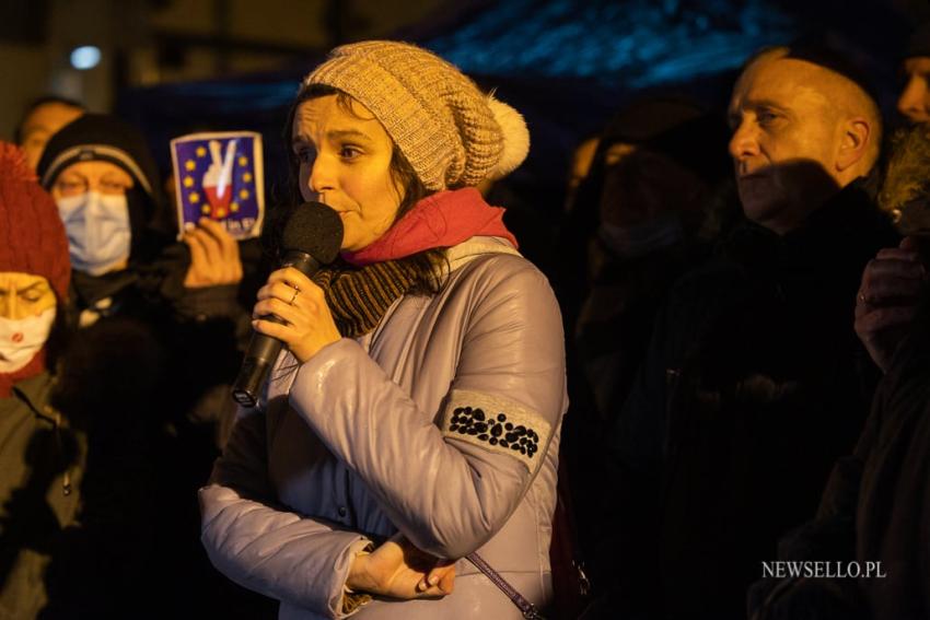 Wolne media - protest we Wrocławiu