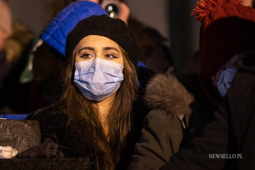 Wolne media - protest we Wrocławiu