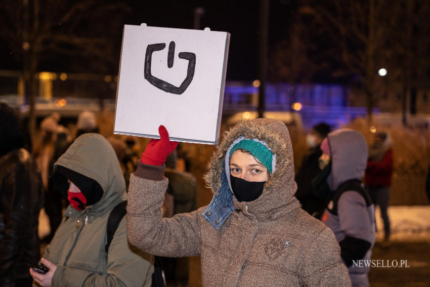 Solidarnie z mediami - protest w Warszawie