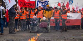 Starcia rolników z policją w Warszawie