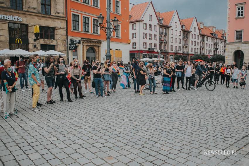 Manifestacja we Wrocławiu: LGBT to ludzie