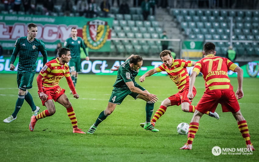 Śląsk Wrocław - Jagiellonia Białystok 3:1