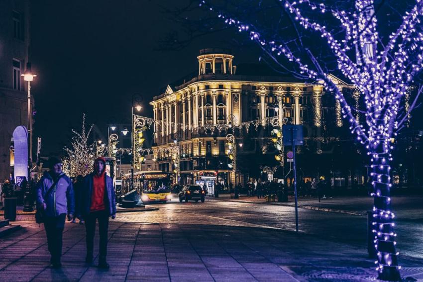 Iluminacje Świąteczne w Warszawie,