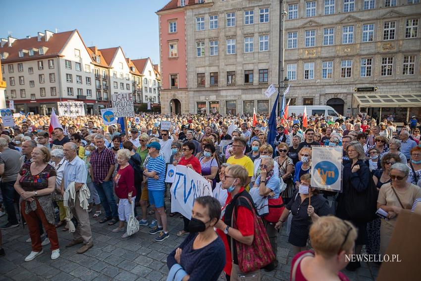 Wolne Media, Wolni Ludzie - manifestacja we Wrocławiu