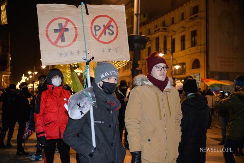 Strajk Kobiet 2021: Czas próby - manifestacja w Łodzi