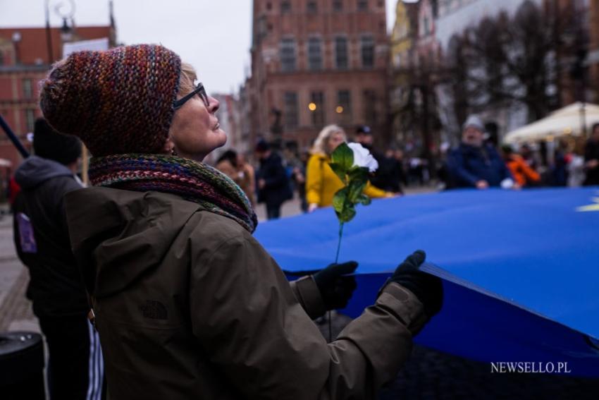 Żądamy Godności na Granicy - manifestacja w Gdańsku