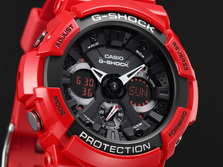 G-SHOCK GA-201RD-4A cena 770zł