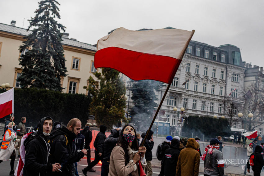 Marsz Niepodległości w Warszawie