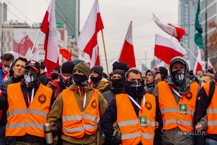 Marsz Niepodległości w Warszawie