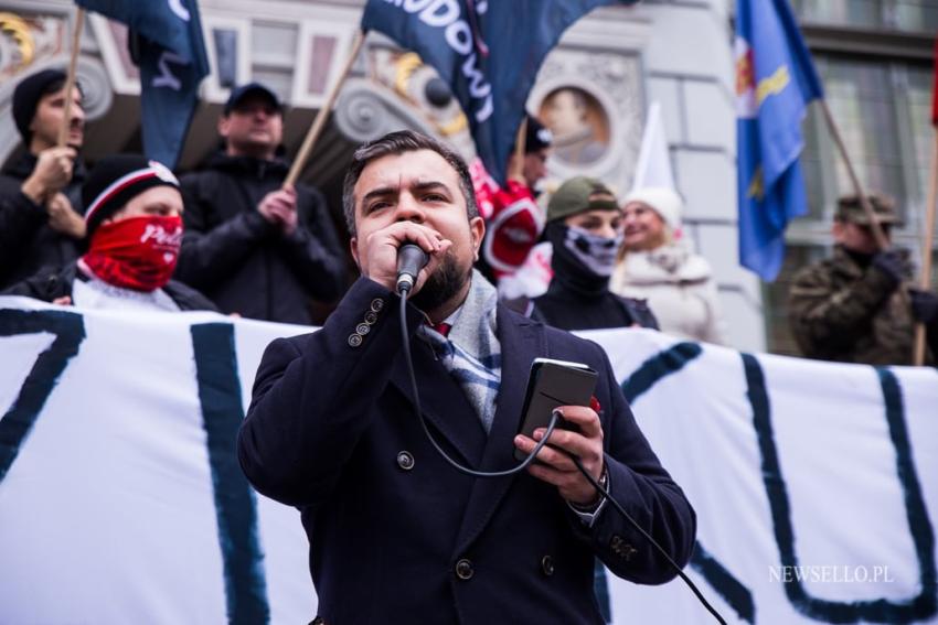 Żądamy Godności na Granicy - manifestacja w Gdańsku