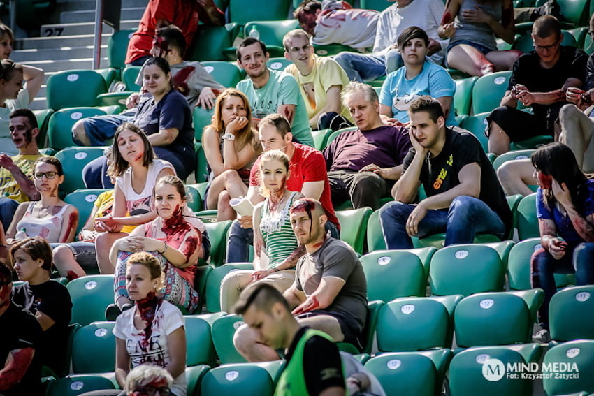 Cwiczenia na stadionie