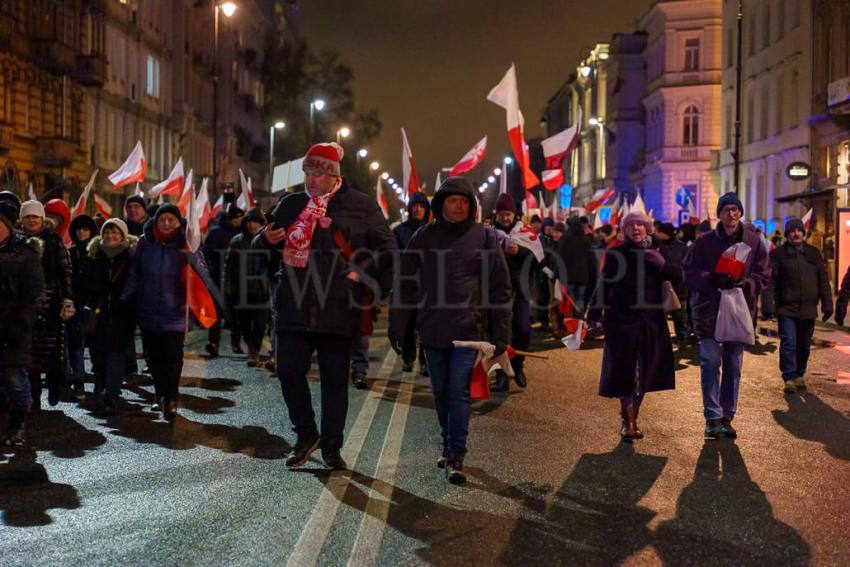 Marsz Wolnych Polaków w Warszawie