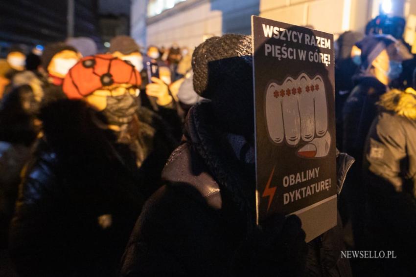 Wolne media - protest we Wrocławiu