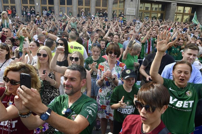 WKS Śląsk Wrocław z tytułem wicemistrza Polski