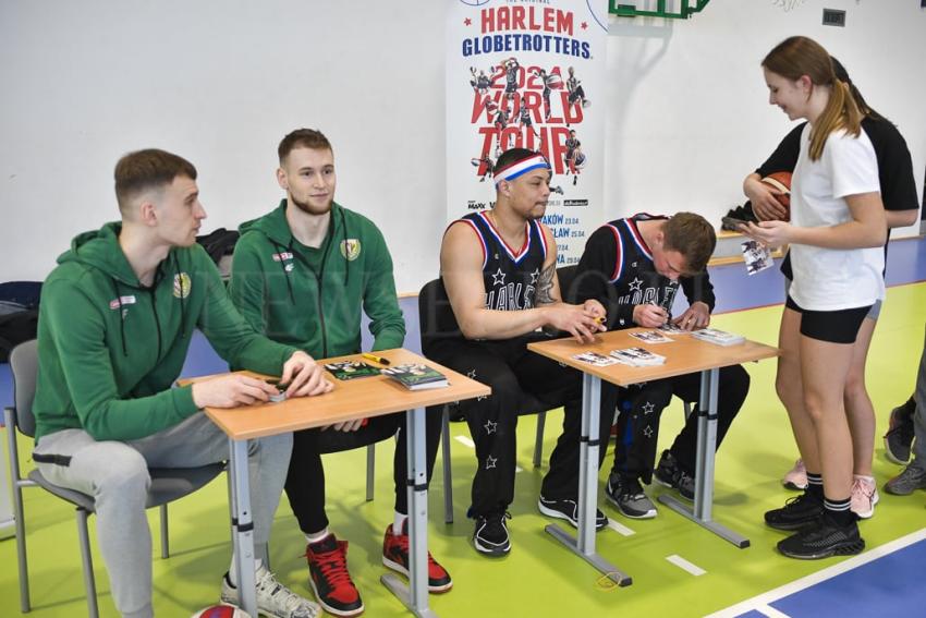 Harlem Globetrotters i WKS Śląsk w Dobrzykowicach