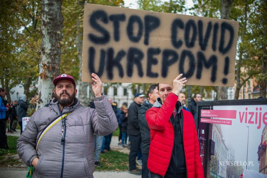 Wracają protesty antycovidowe w Europie