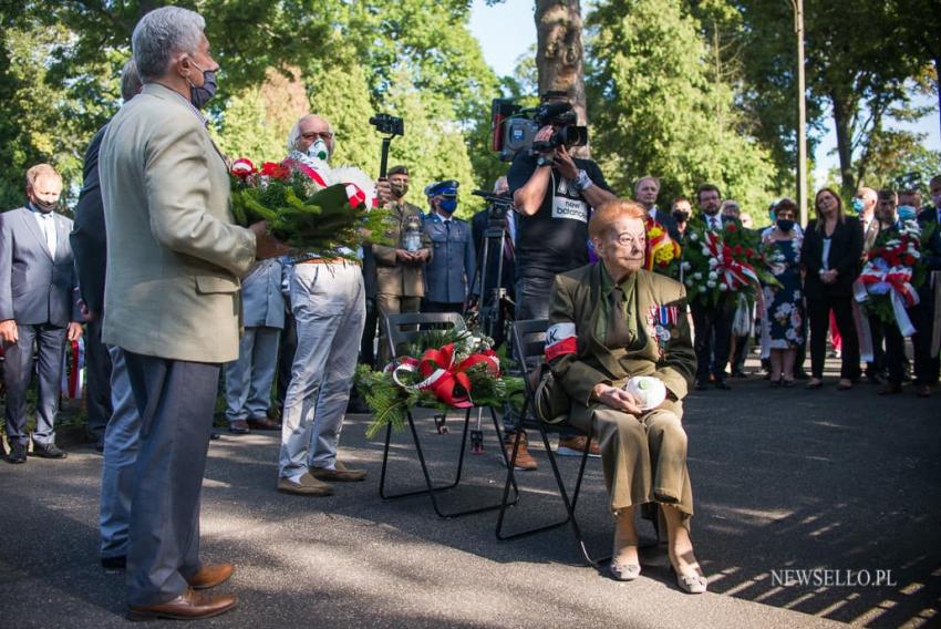 Obchody 76. rocznicy Powstania Warszawskiego - Łódź