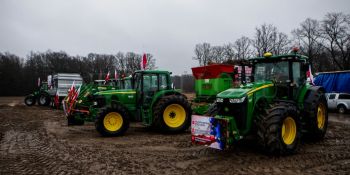 Ogólnopolski protest rolników na Dolnym Śląsku