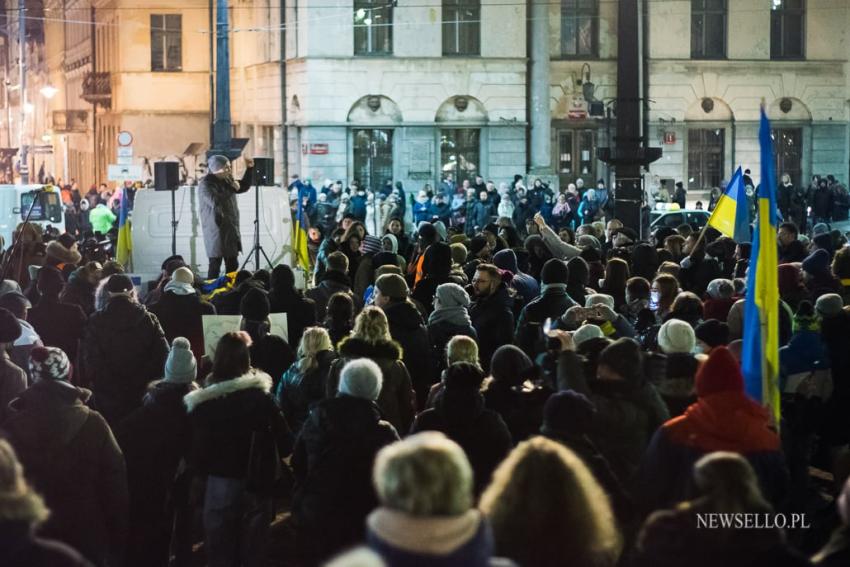 Stop Wojnie - protest w Łodzi