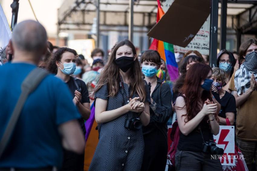 Protest LGBT: Gdańsk solidarny z Margot