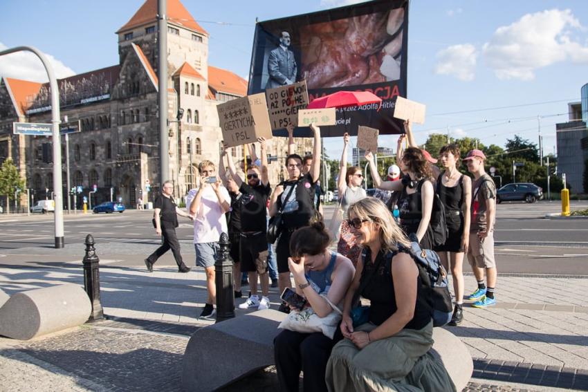 „Aborcja TAK” - manifestacja w Poznaniu