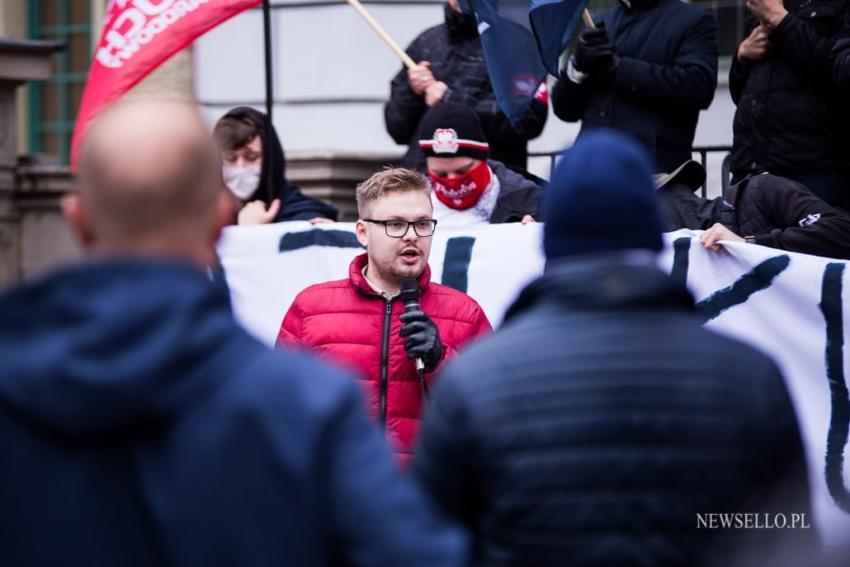 Żądamy Godności na Granicy - manifestacja w Gdańsku