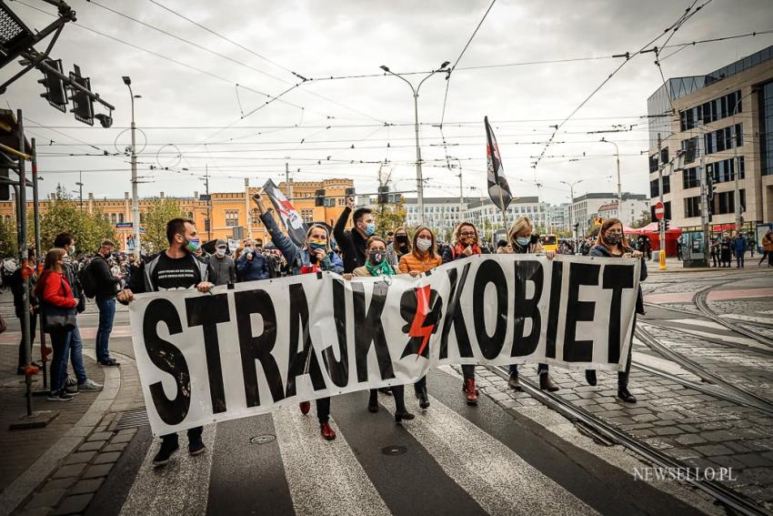 Rewolucja jest kobietą - manifestacja we Wrocławiu
