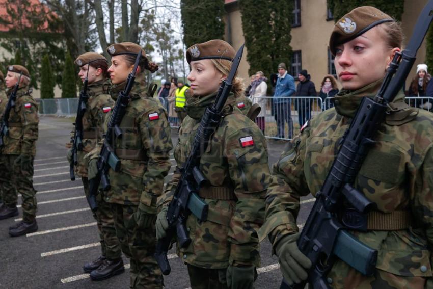 Uroczysta przysięga wojskowa WOT we Wrocławiu