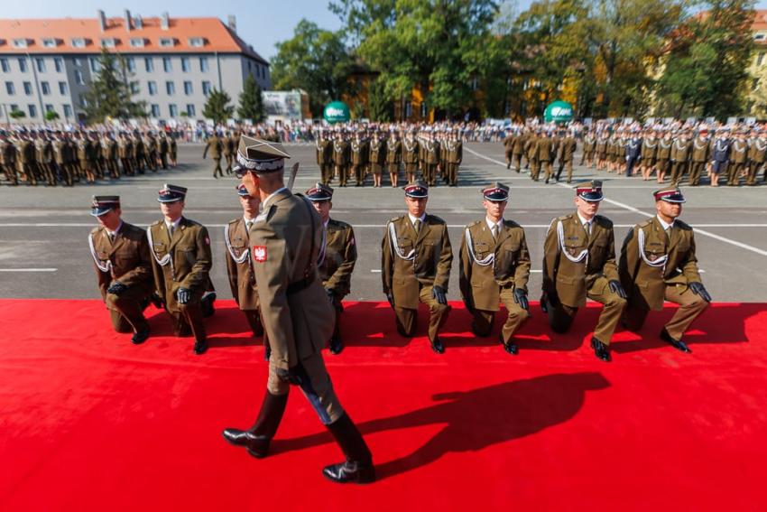 Promocja oficerska w Akademii Wojsk Lądowych we Wrocławiu