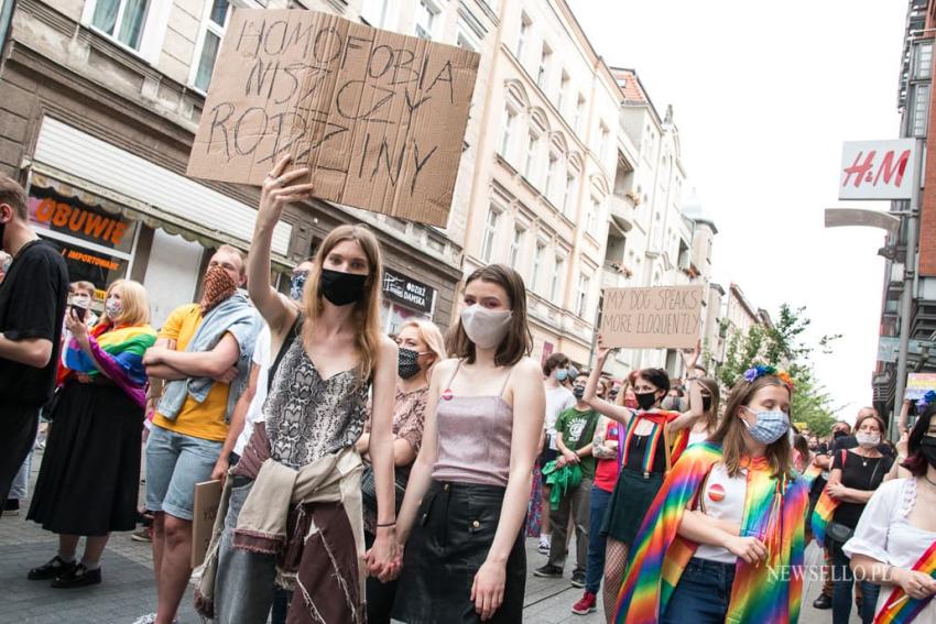 Manifa w Poznaniu: Jestem człowiekiem, nie ideologią