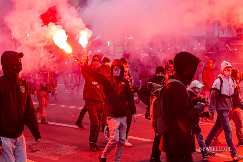 Marsz Niepodległości w Warszawie