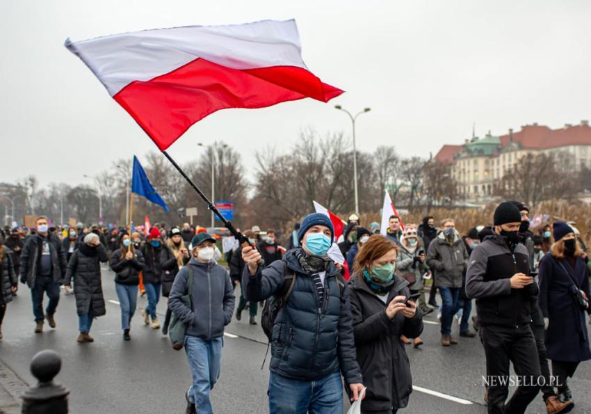 Strajk Kobiet: Idziemy po wolność. Idziemy po wszystko - manifestacja w Warszawie