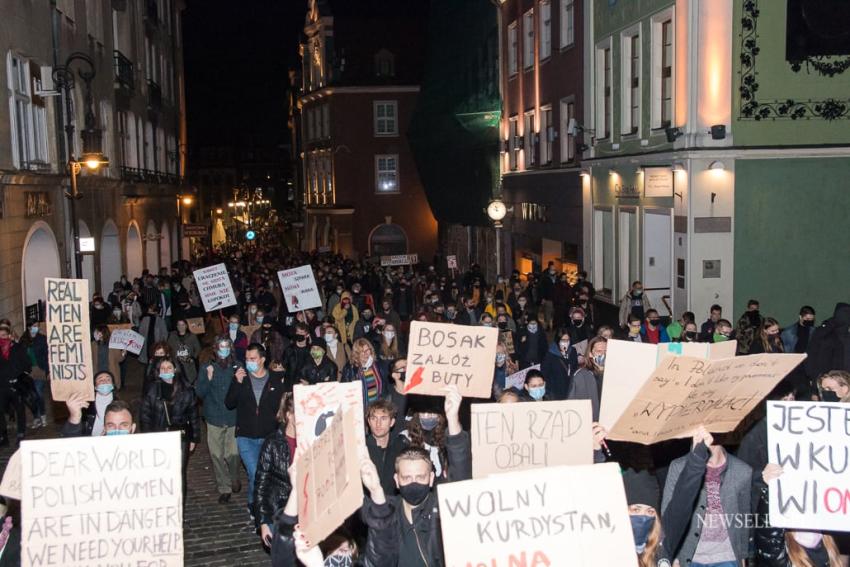 Strajk Kobiet - Blokada Poznań