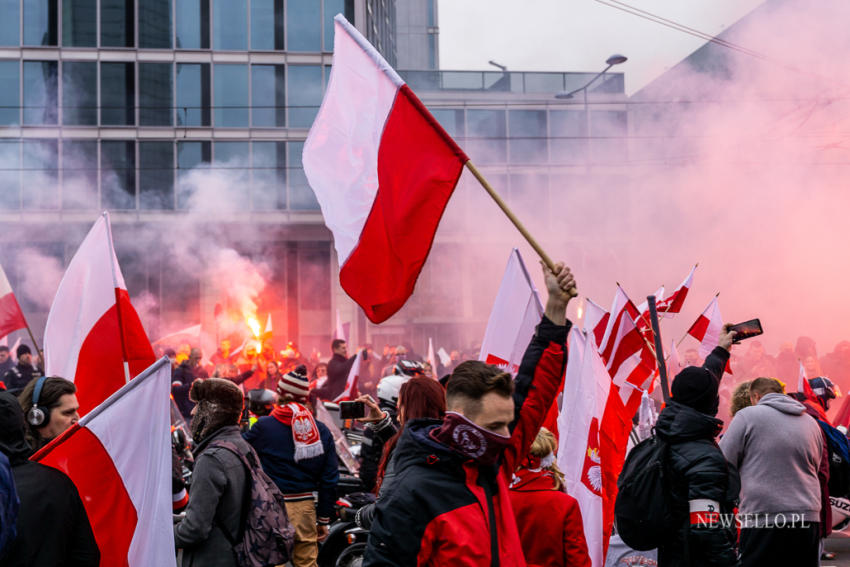 Marsz Niepodległości w Warszawie