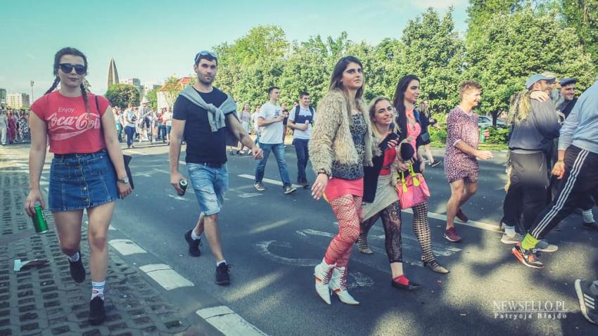 Korowód studentów w Rzeszowie