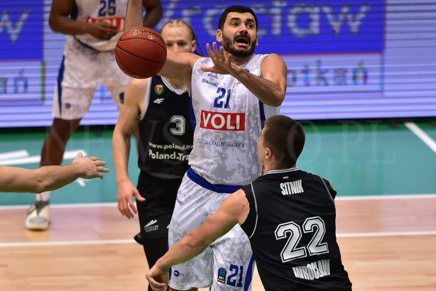 WKS Śląsk Wrocław - Buducnost VOLI Podgorica 79:80