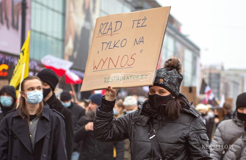 Strajk Kobiet: Idziemy po wolność. Idziemy po wszystko - manifestacja w Warszawie