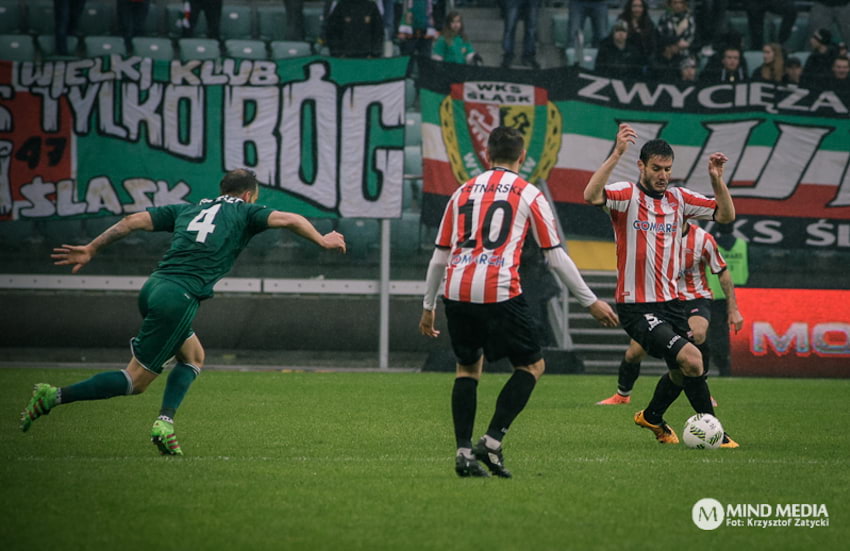 Wrocław: Śląsk Wrocław - Cracovia 2;1 