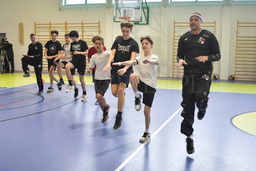 Harlem Globetrotters i WKS Śląsk w Dobrzykowicach